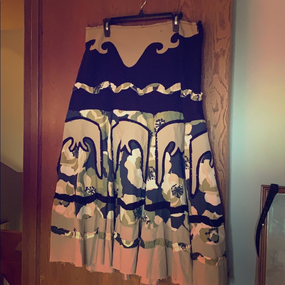 CLOSING 2/15 Vintage Lane Bryant Boho Maxi Skirt